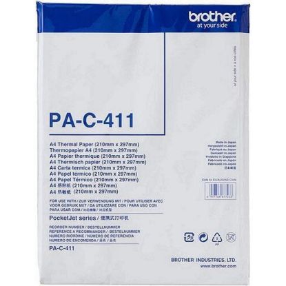 Obrázek BROTHER papír - PA- C- 411 termopapír A4, 100ks
