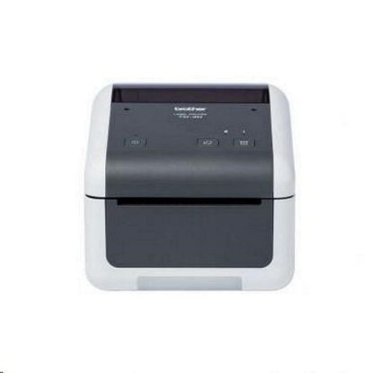 Obrázek BROTHER tiskárna štítků TD- 4215D (tisk štítků, 203 dpi, max šířka štítků 104 mm, rychl. tisku 127 mm/ sec)) USB, RS…