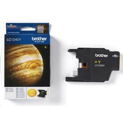 Obrázek BROTHER INK LC- 1240Y yellow MFC- J6910DW cca 600