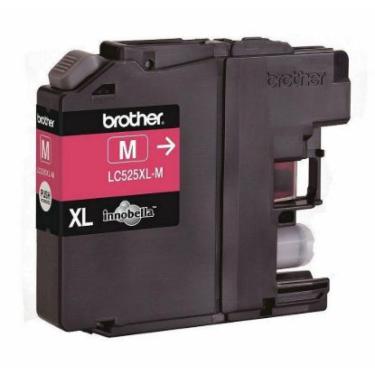 Obrázek BROTHER INK LC- 525XLM magenta (ISO / IEC 24711) DCP- J100 / DCP- J105 / MFC- J200 cca 1300