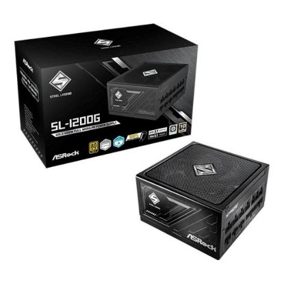 Obrázek ASROCK zdroj SL- 1200G, 1200 W, 80Plus Gold, 135 mm, ATX 3.1