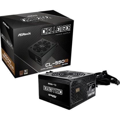 Obrázek ASROCK zdroj CL- 550B, 550 W, 80Plus Bronze, 120 mm, ATX 2.52