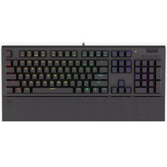 Obrázek ENDORFY Klávesnice Omnis Kaihl Blue, Mechanická, USB, ARGB, černá