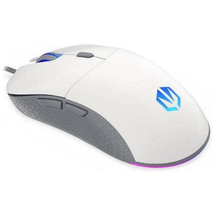 Obrázek ENDORFY Herní myš GEM Plus Onyx White, USB, ARGB, bílá