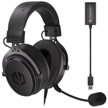Obrázek ENDORFY Sluchátka Viro Plus USB, 3.5mm jack, USB, černá