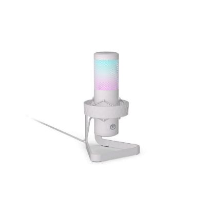 Obrázek ENDORFY Mikrofon AXIS Streaming Onyx White, USB, 3.5mm jack, bílá
