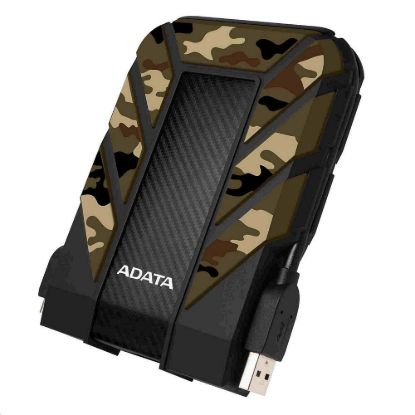 Obrázek ADATA Externí HDD 1 TB 2, 5" USB 3.1 DashDrive Durable HD710M Pro, kamufláž (gumový, nárazu/ vodě/ prachu odolný)
