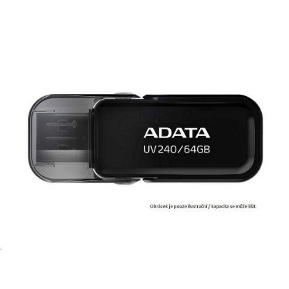 Obrázek ADATA Flash Disk 32 GB USB 2.0 Dash Drive UV240, Black