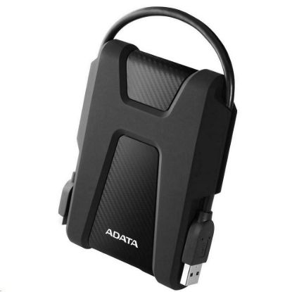 Obrázek ADATA Externí HDD 2 TB 2, 5" USB 3.1 AHD680, černý (gumový, nárazu odolný)