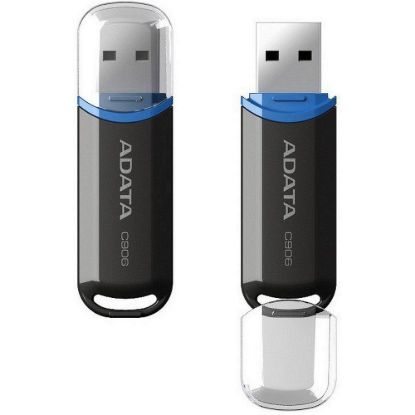 Obrázek ADATA Flash Disk 64 GB C906, USB 2.0 Classic, černá