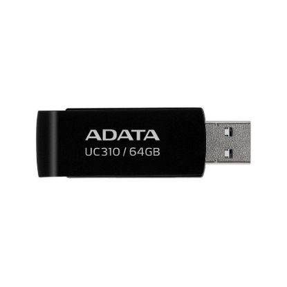 Obrázek ADATA Flash Disk 64 GB UC310, USB 3.2, černá