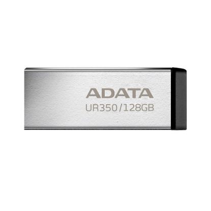 Obrázek ADATA Flash Disk 128 GB UR350, USB 3.2 Dash Drive, kov černá