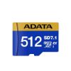 Obrázek ADATA MicroSDXC karta 512 GB Premier Extreme SD7.1, U3, C10, V30 (R: 800/ W: 700 MB/ s)