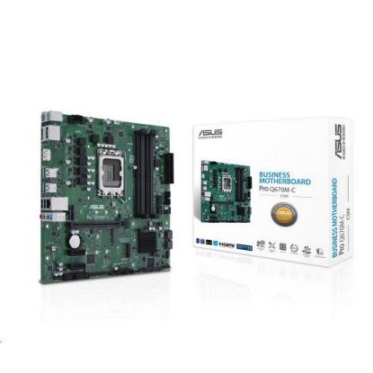 Obrázek ASUS MB Sc LGA1700 PRO Q670M- C- CSM, Intel Q670, 4xDDR5, 2xDP, 1xHDMI, mATX