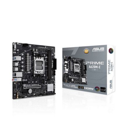 Obrázek ASUS MB Sc AM5 PRIME A620M- E- CSM, AMD A620, 2xDDR5, 1xHDMI, 1xDP, 1xVGA, mATX