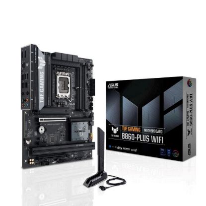 Obrázek ASUS MB Sc LGA1851 TUF GAMING B860- PLUS WIFI, Intel B860, 4xDDR5, 1xUSB4, 1xDP, 1xHDMI, WiFi, ATX