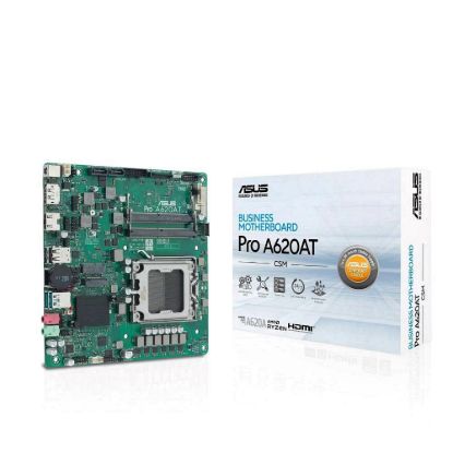 Obrázek ASUS MB Sc AM5 PRO A620AT- CSM, AMD A620A, 2xDDR5 SODIMM, 1xHDMI, 1xDP, 1xLVDS, Thin Mini- ITX