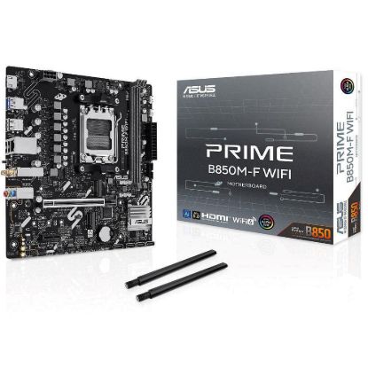 Obrázek ASUS MB Sc AM5 PRIME B850M- F WIFI, AMD B850, 2x DDR5, WiFi, 1xHDMI, mATX