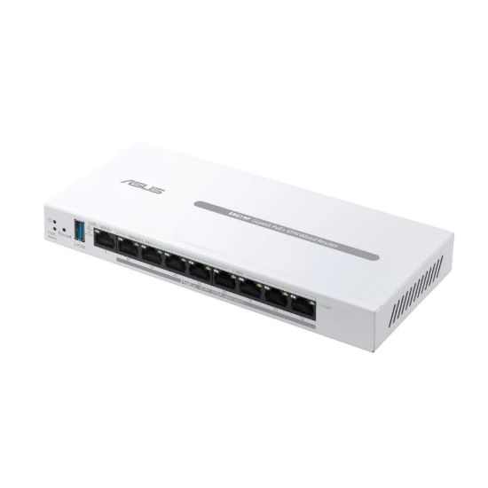 Obrázek ASUS ExpertWifi EBG19P VPN Router, 8x PoE+ port, Až 3 WAN, 1x USB3.2