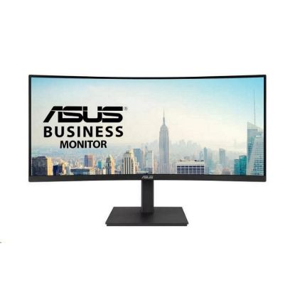 Obrázek ASUS LCD 34" VA34VCPSR Docking Monitor, WQHD, 1500R Curvature, PD 96 W, RJ45, USB hub, Low Blue Light, Flicker Free