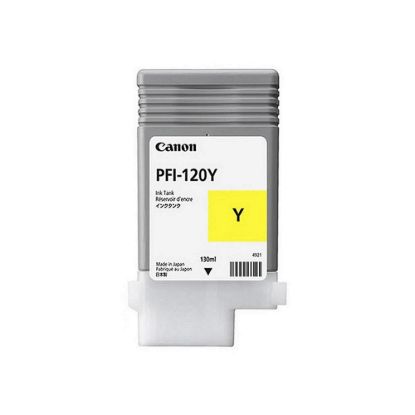 Obrázek Canon Cartridge PFI- 120 žlutá 130ml, pro iPF TM200, TM205, TM300, TM305