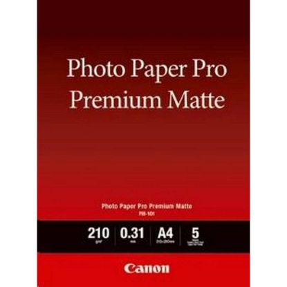 Obrázek Canon fotopapír PREMIUM MATTE PM- 101, A4, 20ks, 210g/ m