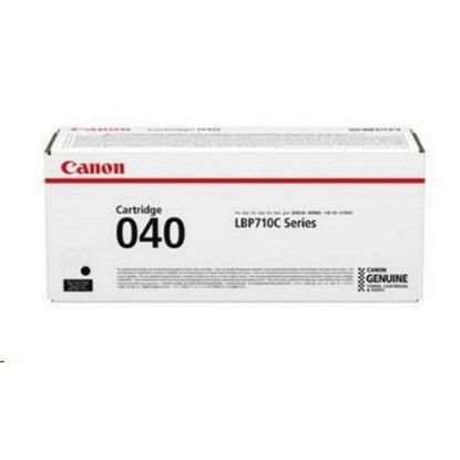 Obrázek Canon TONER CRG- 040BK černý pro i- SENSYS LBP710Cx, LBP712Cx, LBP7780Cx (6300 str.)