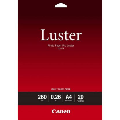 Obrázek Canon fotopaír LU- 101, A4, 20 ks, lesklý 260g/ m