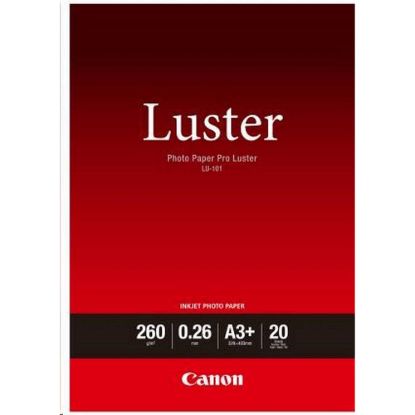 Obrázek Canon fotopapír LU- 101 A3+ fotopapír, 20 ks, lesklý, 260g/ m