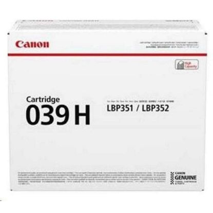 Obrázek Canon TONER CRG 039H černý pro i- Sensys LBP 351 a 352 (25 000 str.)