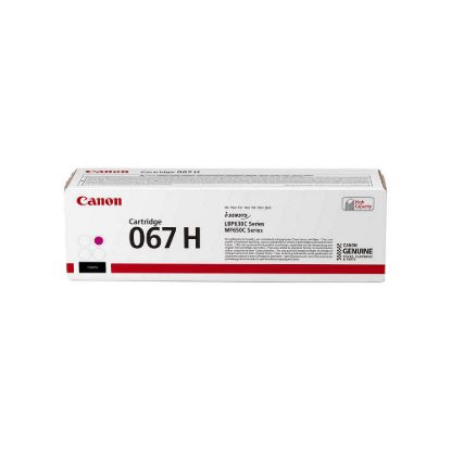 Obrázek Canon TONER 067H purpurová pro i- SENSYS LBP631Cw, LBP633Cdw, MF651Cw, MF655Cdw, MF657Cdw (2350 str.)