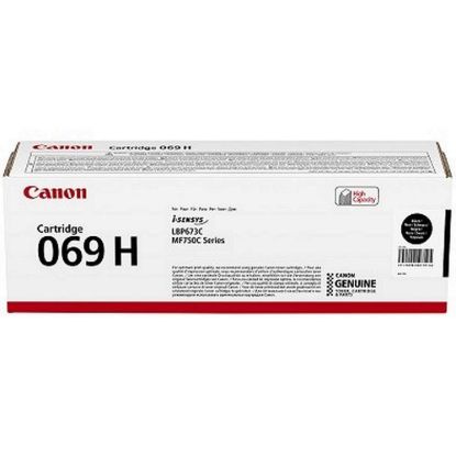 Obrázek Canon TONER CRG 069BK H černý pro LBP673Cdw, MF752Cdw, MF754Cdw, MF752Cdw II a MF754Cdw II (7 600 str.)