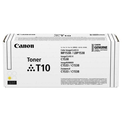 Obrázek CANON TONER T10 YELLOW pro i- SENSYS X C1533i, C1533iF, C1538i, C1538Fi (10 000 str.)