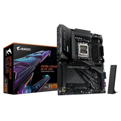 Obrázek GIGABYTE MB Sc AM5 X870E A ELITE X, AMD X870E, 4xDDR5, 2xUSB- C, 2xHDMI, ATX