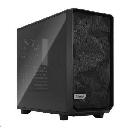 Obrázek FRACTAL DESIGN skříň Meshify 2 Black TG Light Tint, USB 3.1 Type- C, 2x USB 3.0, bez zdroje, E- ATX