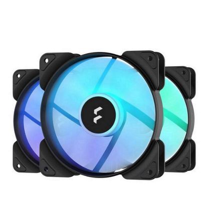 Obrázek FRACTAL DESIGN ventilátor Aspect 12 RGB Black Frame 3- pack, 120mm