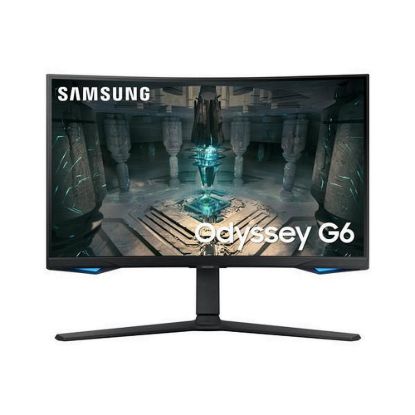 Obrázek #SAMSUNG MT LED LCD Gaming Smart Monitor 27" Odyssey G65B - prohnutý, Quantum Dot QHD, VA, 240 Hz, 1 ms, Pivot