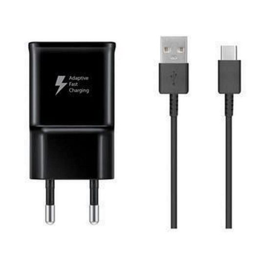 Obrázek Samsung 15 W Cestovní nabíječka + USB- C Datový Kabel Black (OOB Bulk)