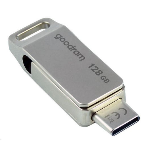 Obrázek GOODRAM Flash Disk 128 GB ODA3, USB 3.2, stříbrná