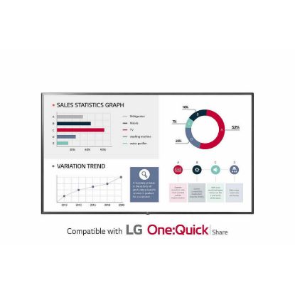 Obrázek LG 55" signage 55VSH7J- H Videowall Signage, FHD, 700 nit, 24/ 7, webOS 4.1, 28% haze, 0.44mm even bezel