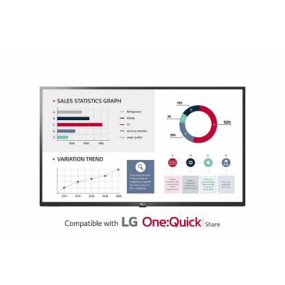 Obrázek LG 55" signage 55VH7J- H Videowall Signage, FHD, 700 nit, 24/ 7, webOS 4.1, 28% haze, 1.74mm (BtB), 1.3mm (T/ L…