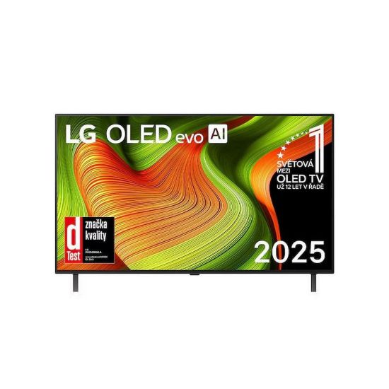 Obrázek LG OLED55B56LA 55" 4K Smart TV, OLED, Perfect Black, webOS, AI Magic Remote, HDMI 2.1, USB, Wi- Fi, Bluetooth