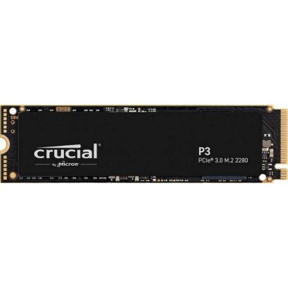 Obrázek CRUCIAL SSD 2 TB P3, M.2 2280, PCIe Gen3 x 4, R: 3500/ W: 3000MB/ s