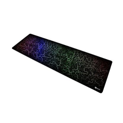 Obrázek C- TECH Herní podložka pod myš ANTHEA ARC XL, barevná, pro gaming, 900 x 270x4mm, obšité okraje