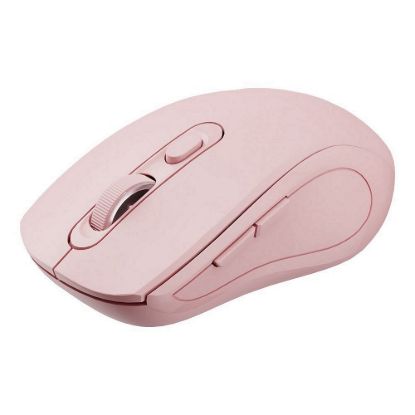 Obrázek C- TECH myš Dual mode WLM- 12PK, bezdrátová, 1600DP I, 6 tlačítek, růžová, USB nano receiver