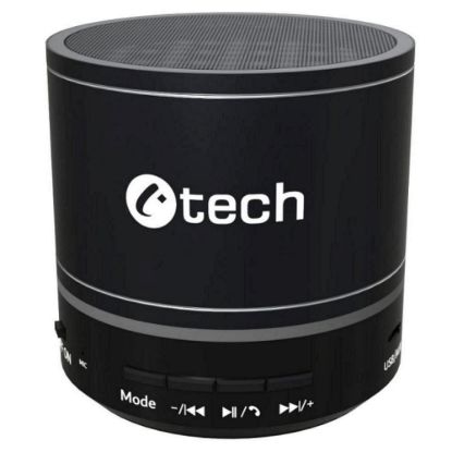 Obrázek C- TECH repro SPK- 08B, bluetooth, černá