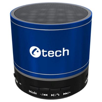Obrázek C- TECH repro SPK- 08L, bluetooth, modrá