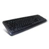 Obrázek C- TECH klávesnice KB- 102 PS/ 2, slim, black, CZ/ SK