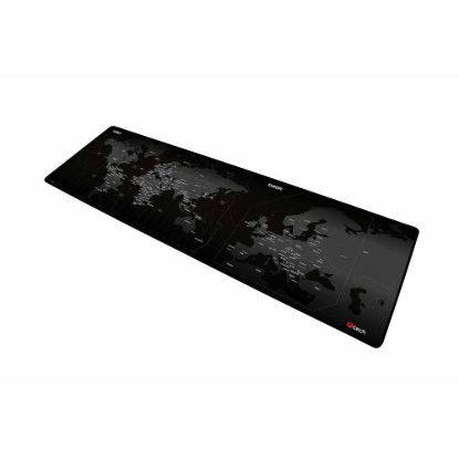 Obrázek C- TECH herní podložka pod myš MP- 01 W (World), 900 x 270x4mm, obšité okraje