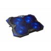 Obrázek C- TECH chladící podložka pod NTB Zefyros (GCP- 01B), casual gaming, 17, 3", modré podsvícení, regulace otáček